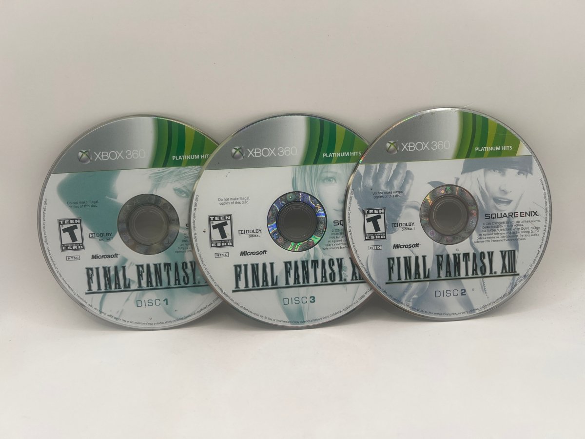 Final Fantasy XIII [Platinum Hits] CL01 (Disc Only) Xbox 360
