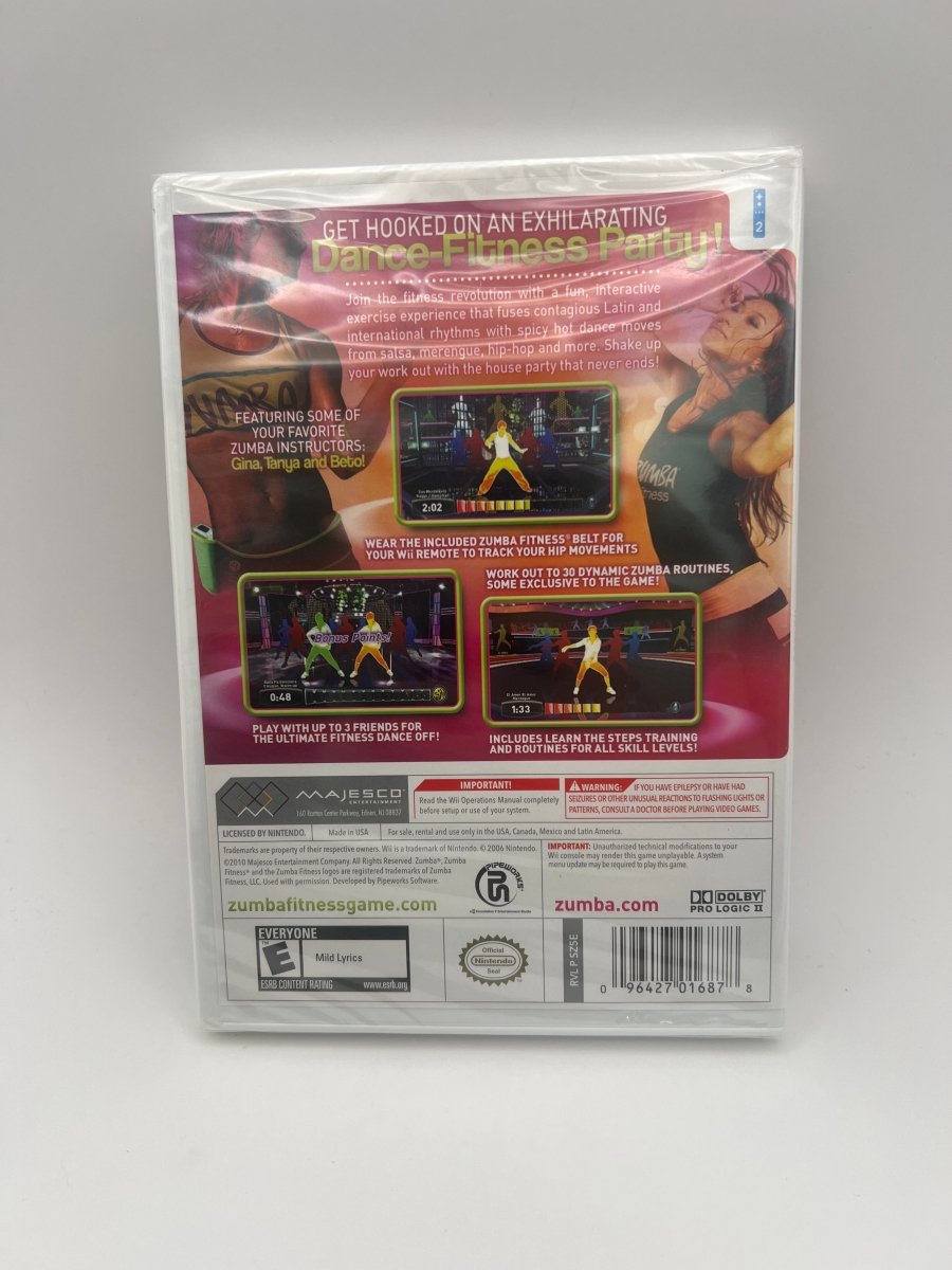 Zumba Fitness Party CL01 (New) Nintendo Wii