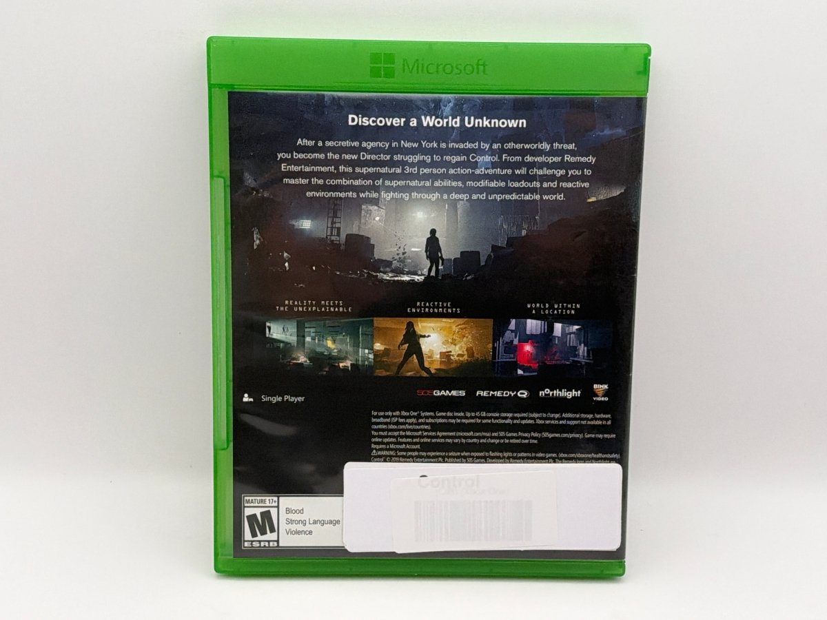 Control CL01 (CIB) Xbox One