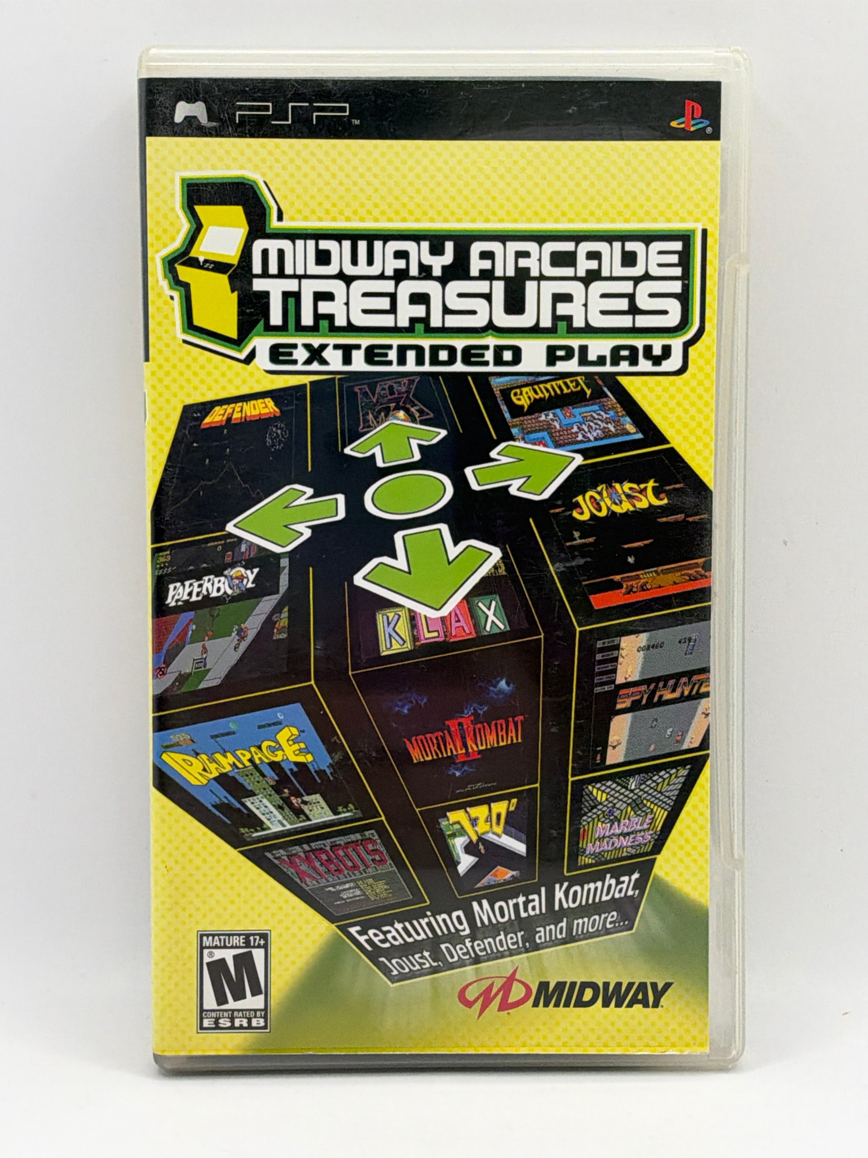 Midway Arcade Treasures Extended Play CL01 (CIB) PSP