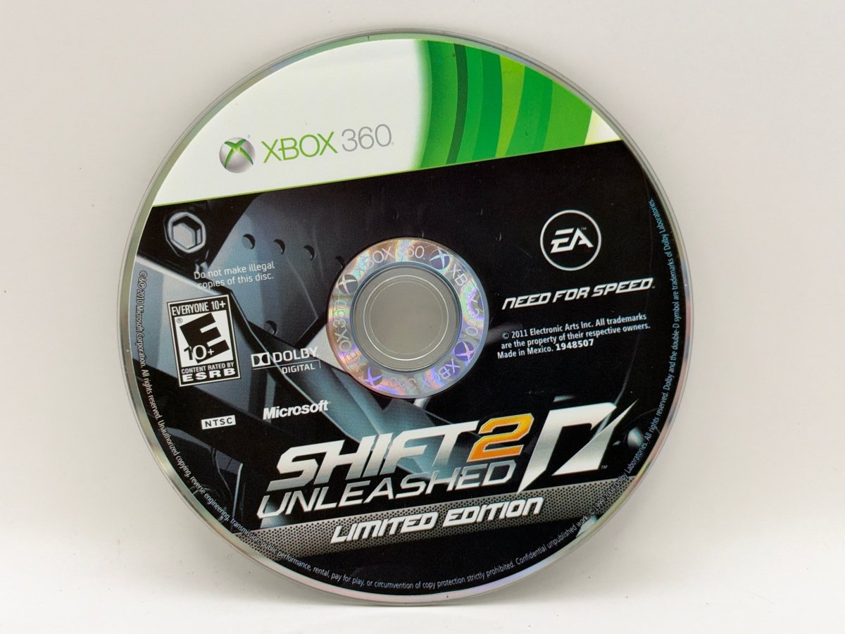 Shift 2 Unleashed [Limited Edition] CL01 (Disc Only) Xbox 360