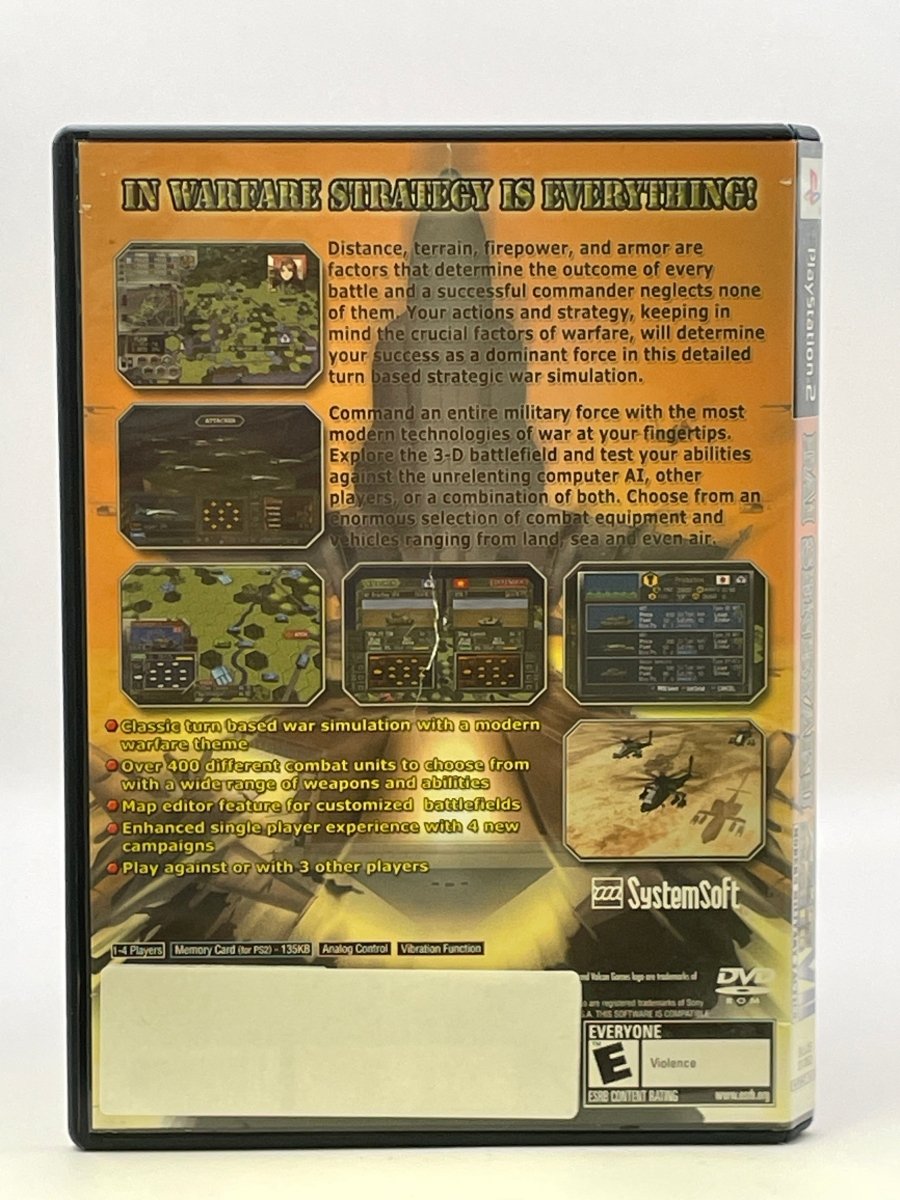 Dai Senryaku VII Modern Military Tactics CL03 (CIB) PlayStation 2