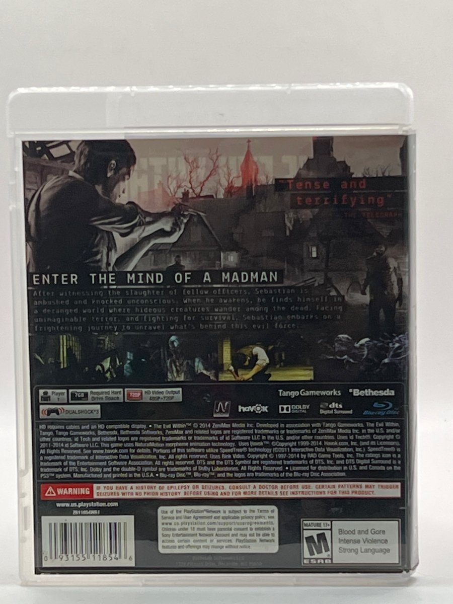 The Evil Within CL01 (CIB) Playstation 3