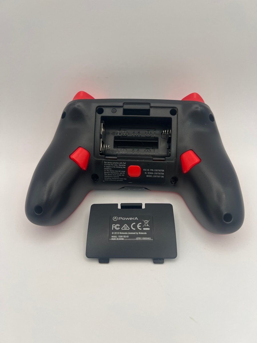 Super Mario Red and Black CL01 (Used) Nintendo Switch Wireless Controller