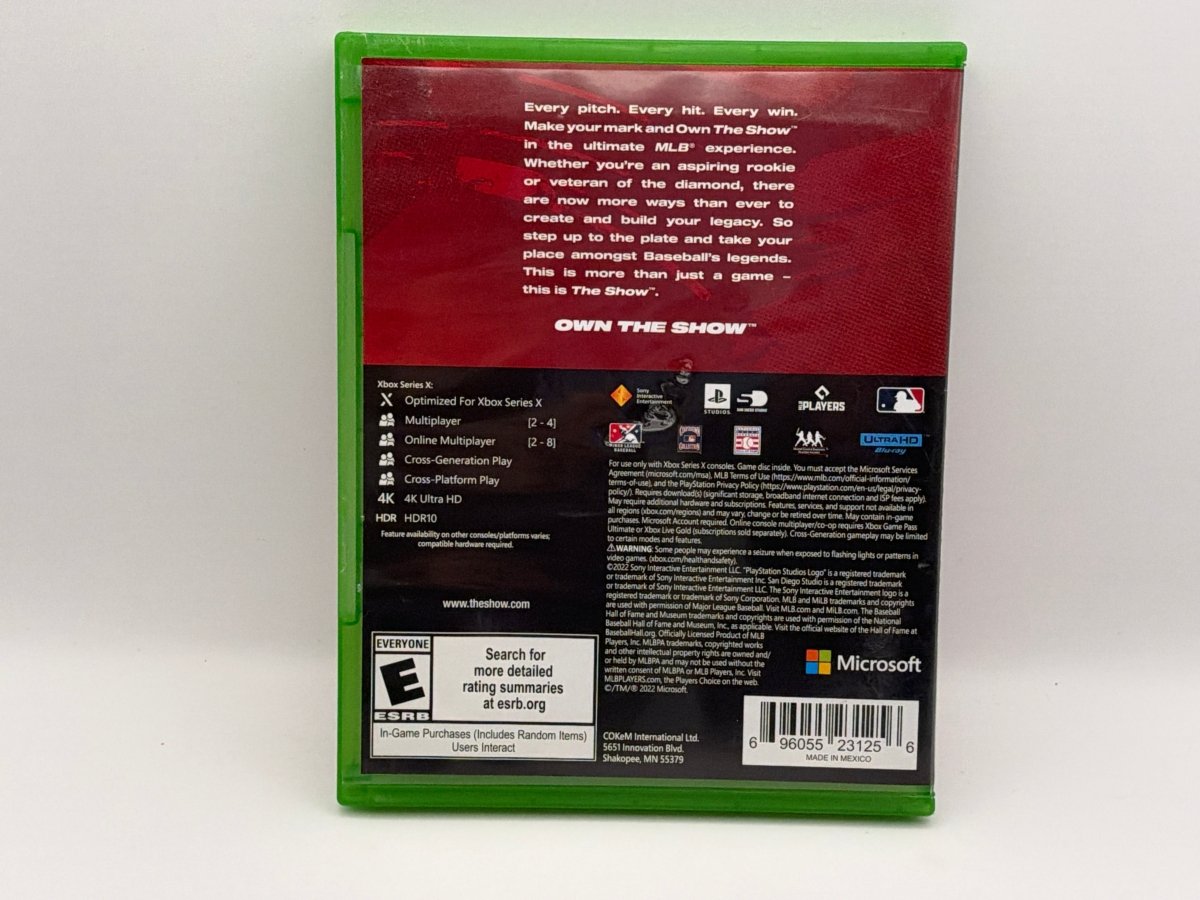 MLB The Show 22 CL01 (CIB) Xbox Series X