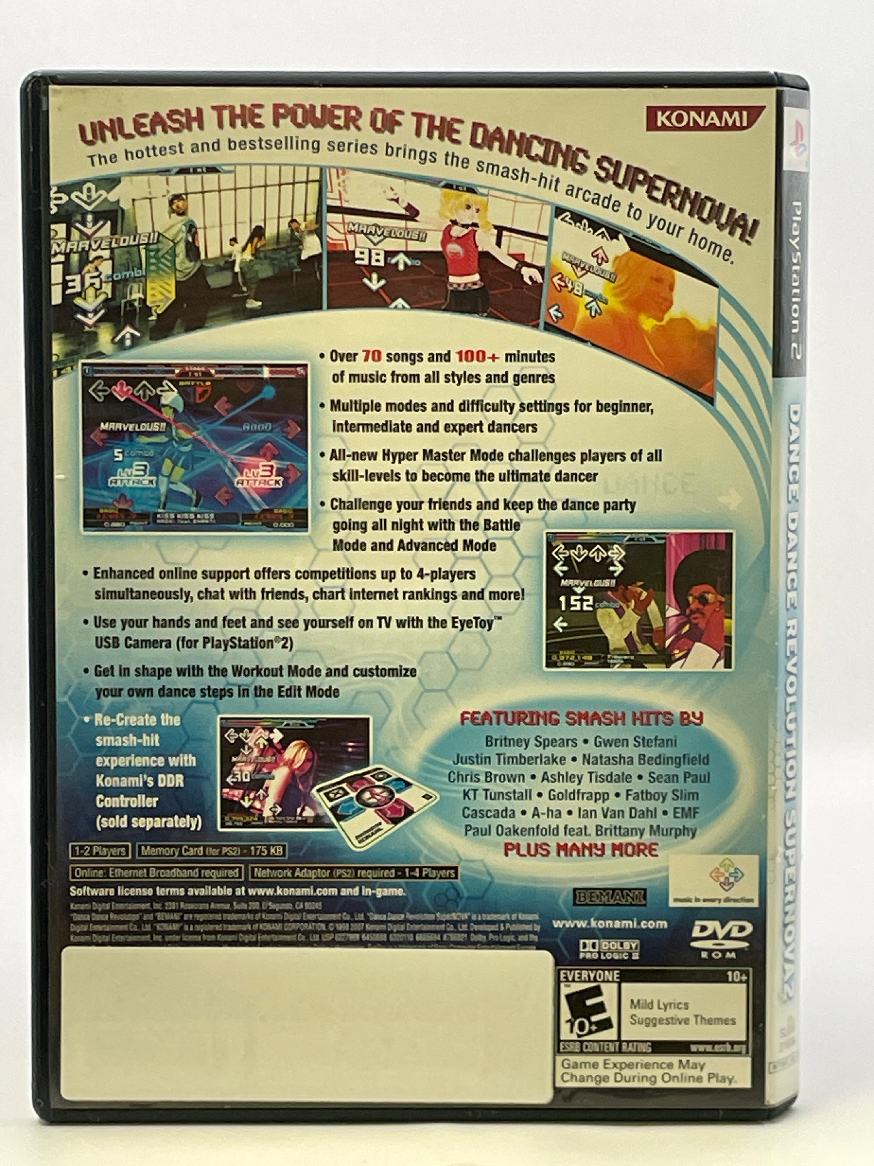 Dance Dance Revolution SuperNova 2 CL02 (CIB) PlayStation 2