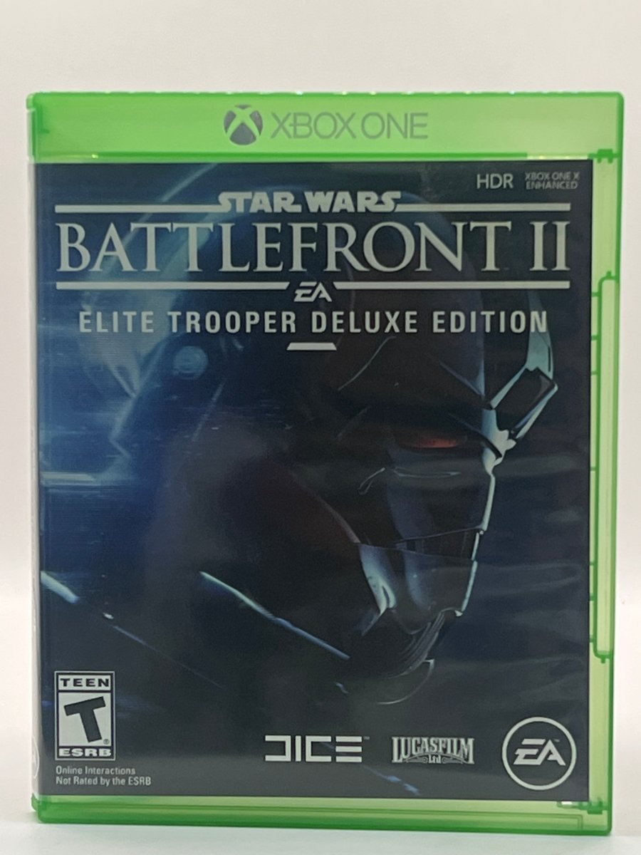 Star Wars: Battlefront II Elite Trooper Deluxe Edition CL01 (CIB) Xbox One