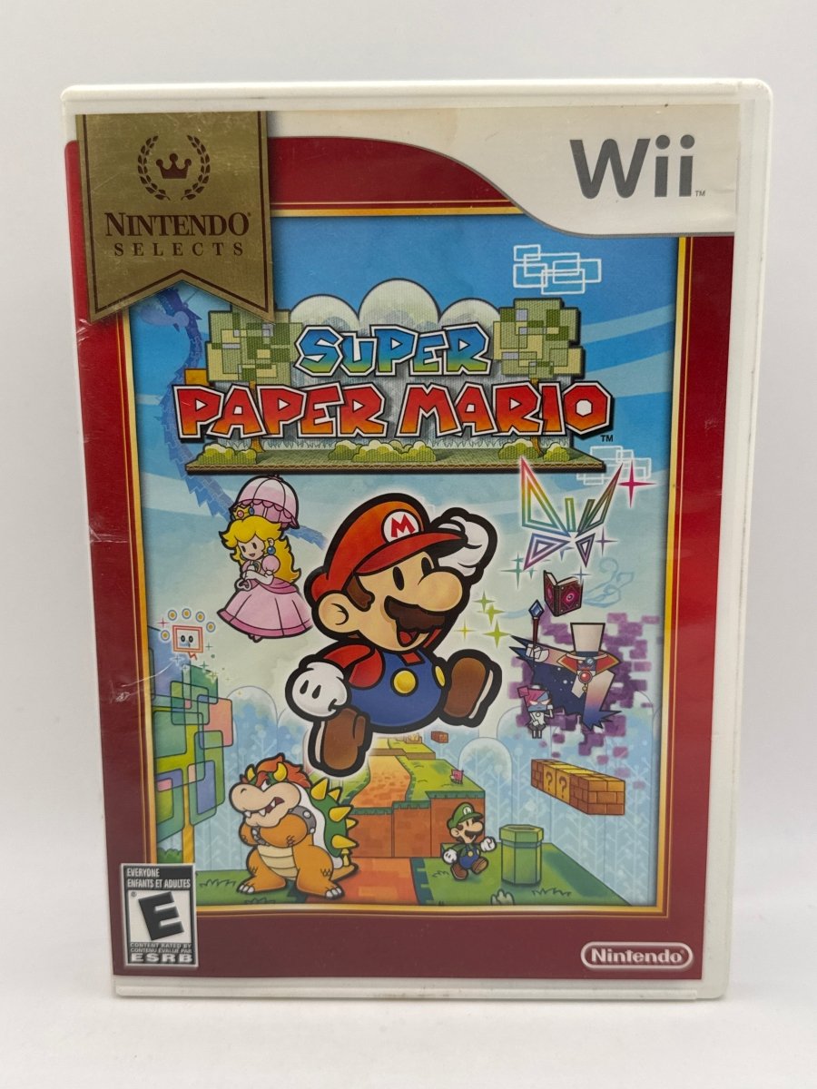 Super Paper Mario [Nintendo Selects] CL01 (Missing Manual) Nintendo Wii