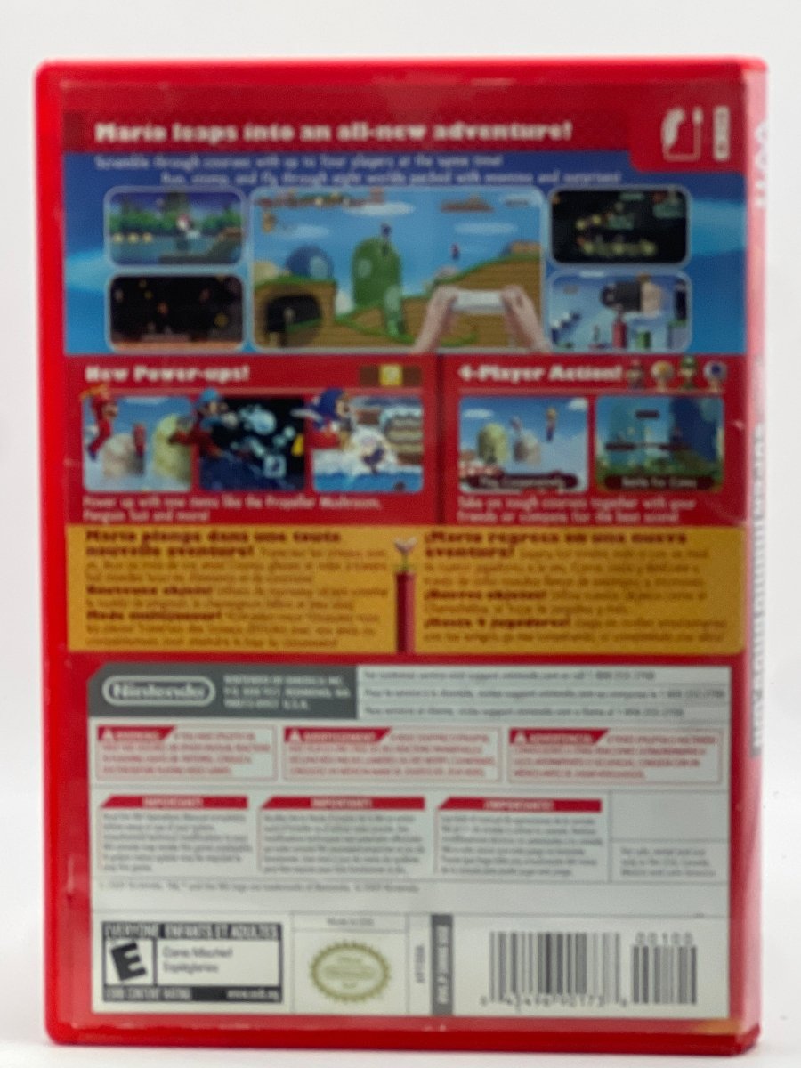 New Super Mario Bros. Wii CL01 (CIB) Nintendo Wii