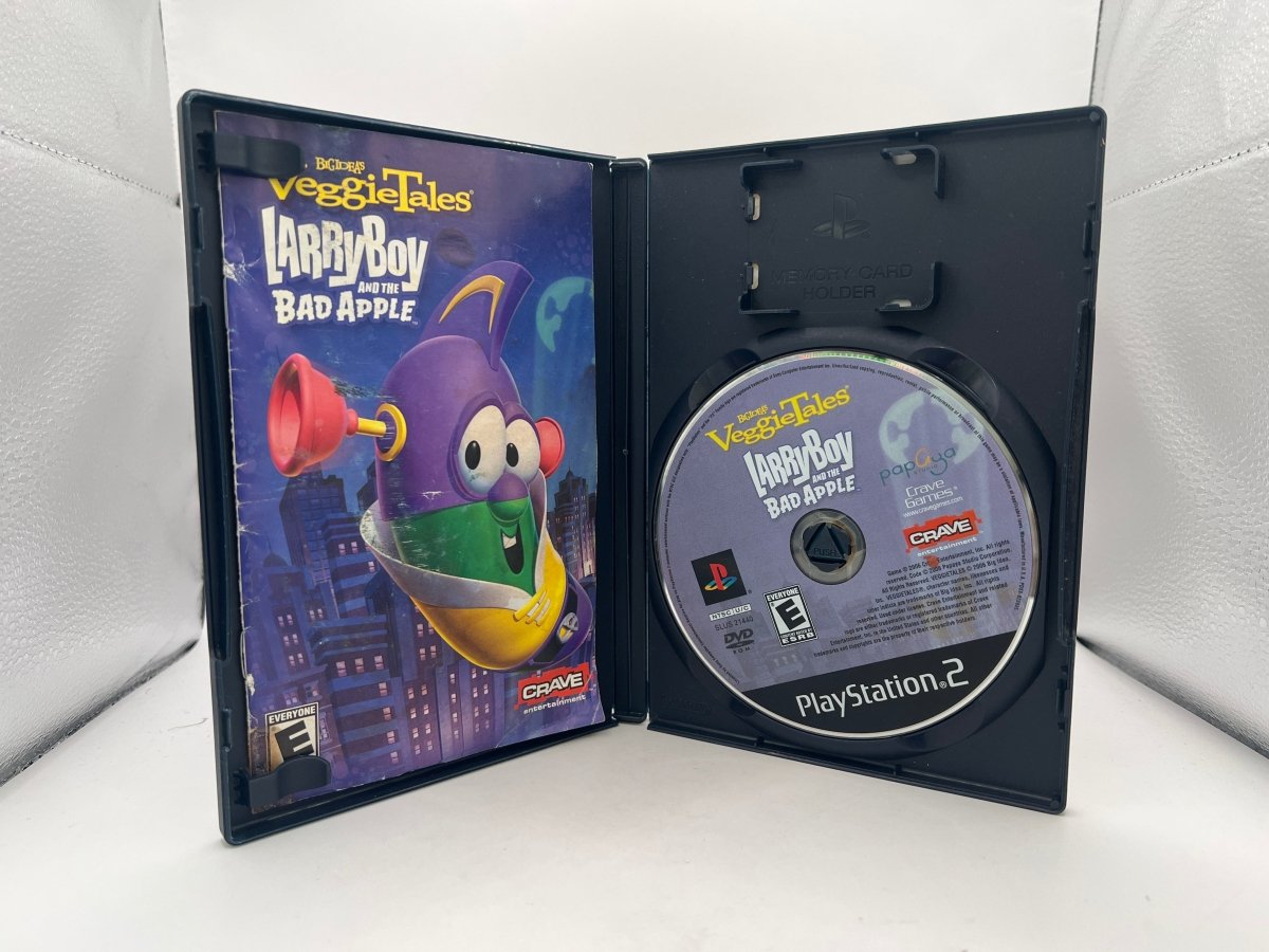 Veggie Tales: LarryBoy and the Bad Apple CL02 (CIB) PlayStation 2