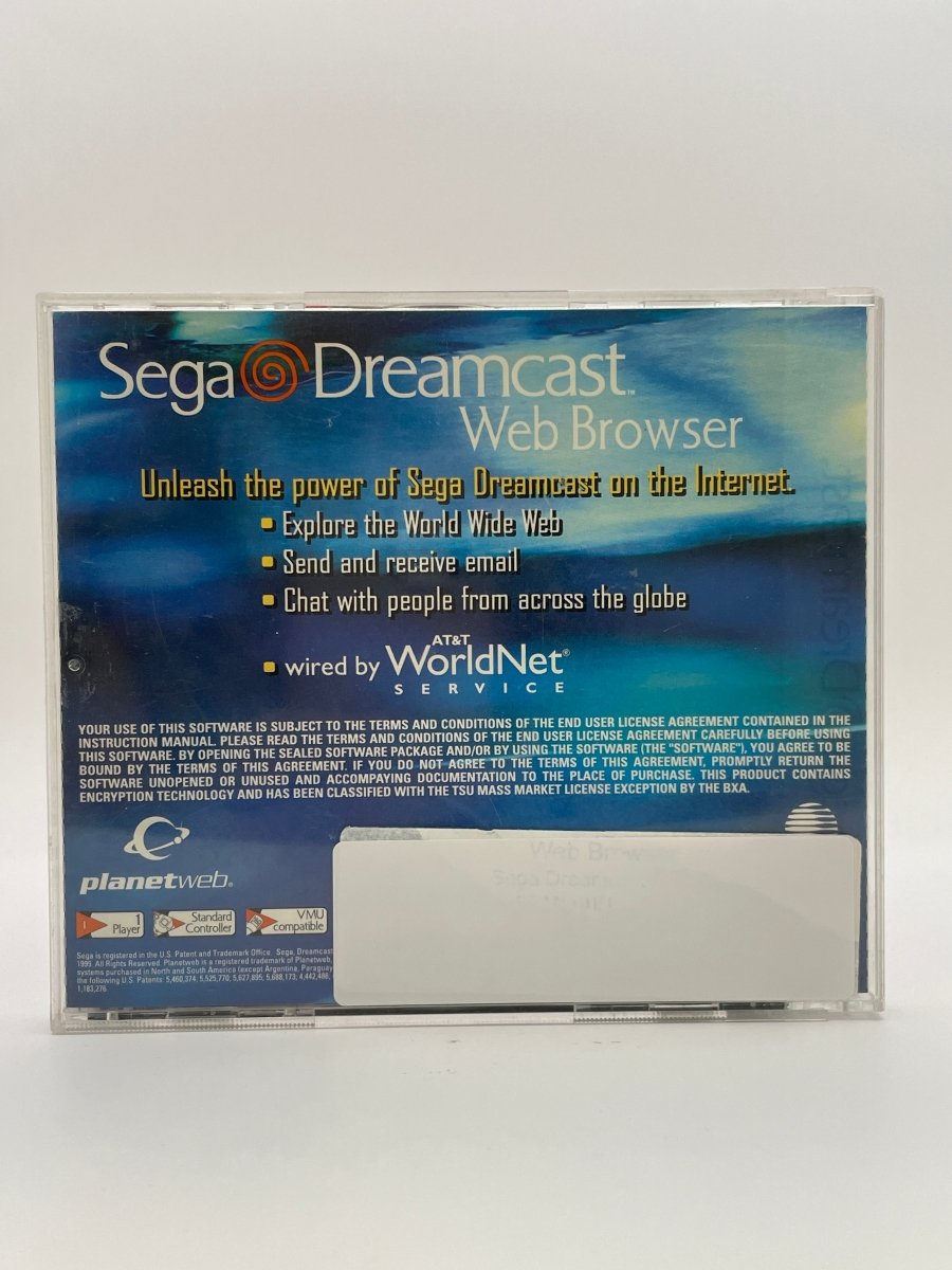 Web Browser CL03 (CIB) Sega Dreamcast