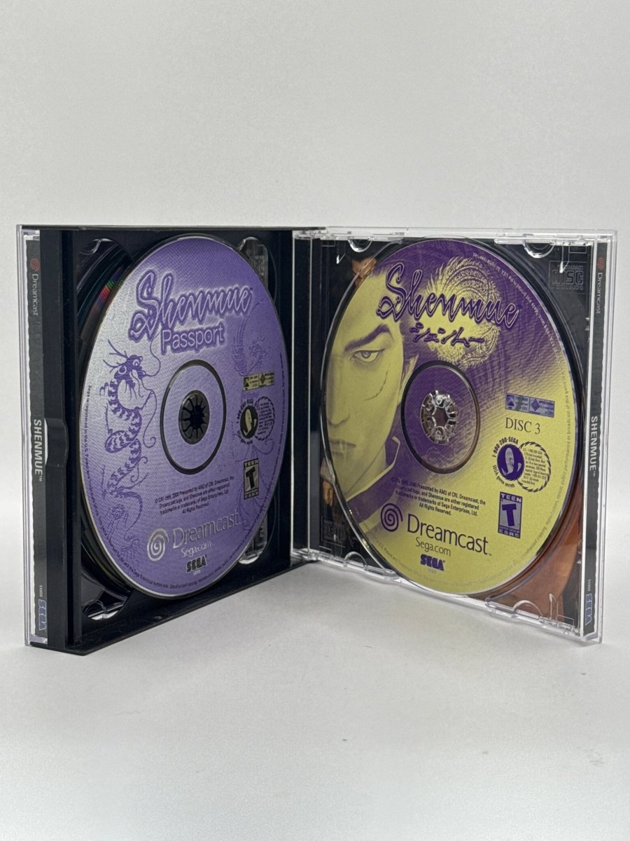 Shenmue CL01 (Missing Manual) Sega Dreamcast