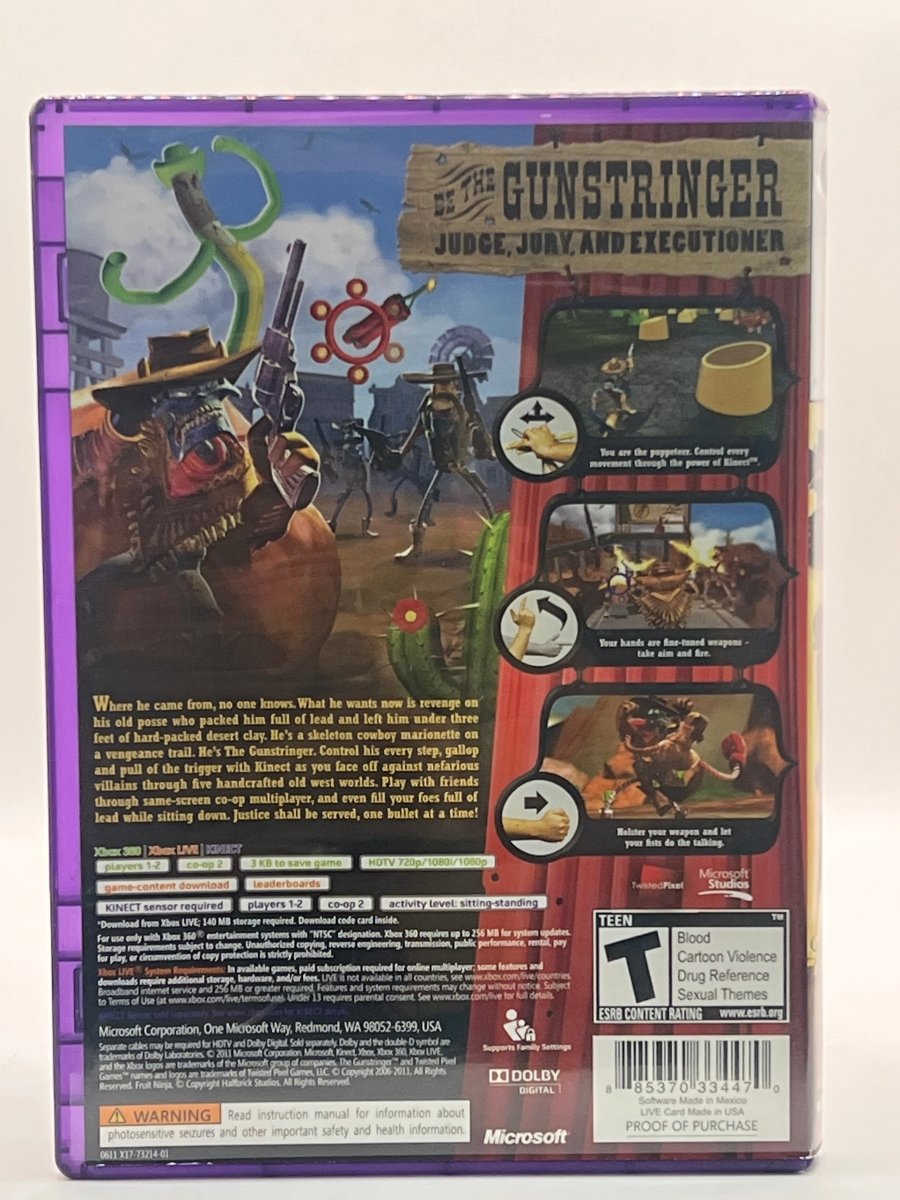 The Gunstringer CL02 (CIB) Xbox 360