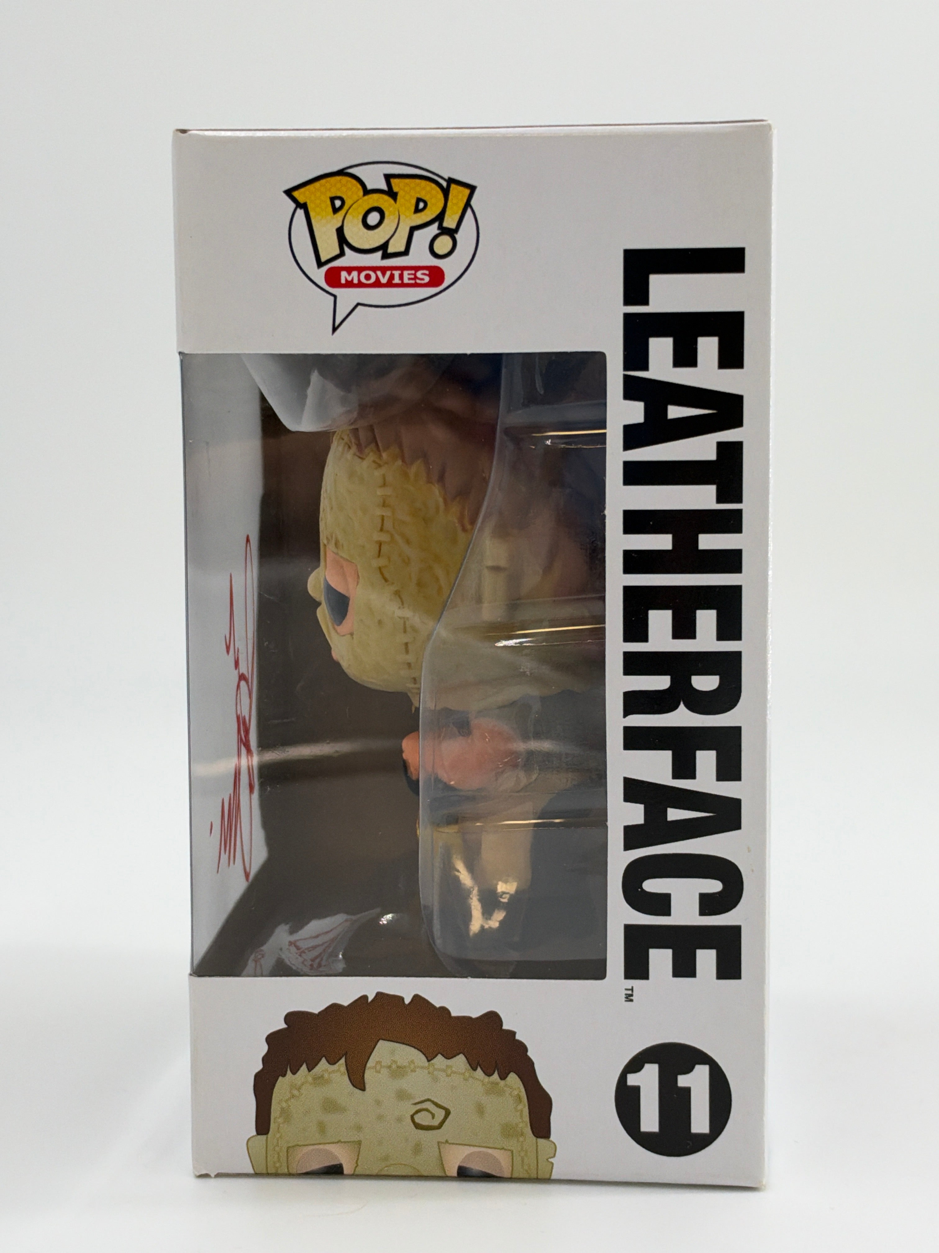The Texas Chainsaw Massacre: Leatherface (Signed By Bob Elmore) #11 Funko Pop