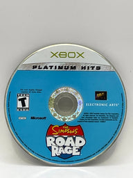The Simpsons Road Rage [Platinum Hits] CL01 (Loose Disc) Original Xbox