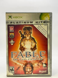 Fable The Lost Chapters [Best Of Platinum Hits] CL01 (Missing Manual) Original Xbox