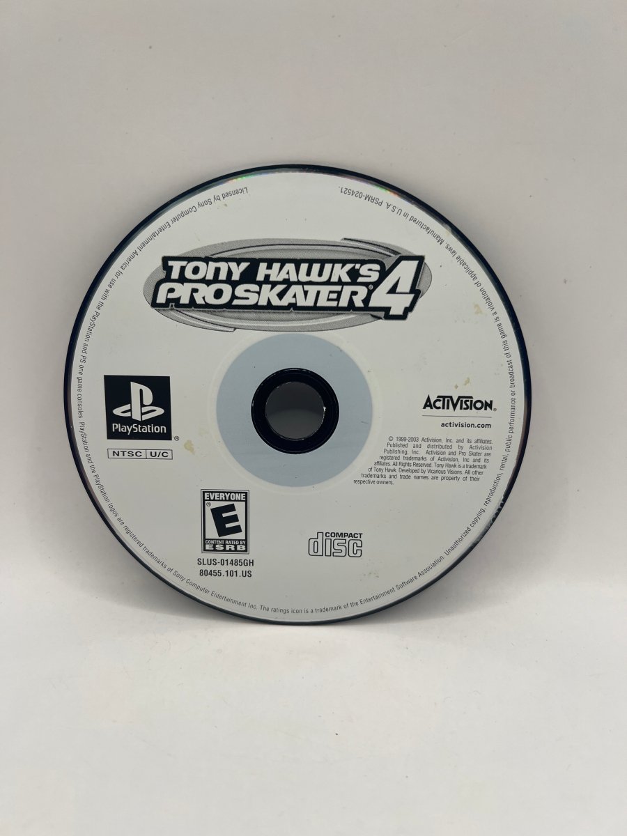 Tony Hawk 4 [Greatest Hits] CL01 (Disc Only) Playstation One