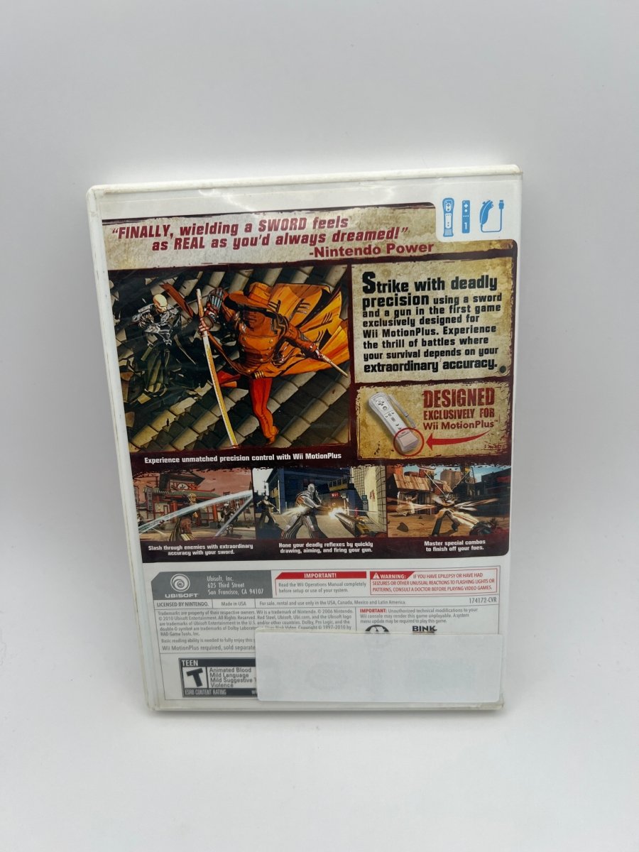 Red Steel 2 CL01 (CIB) Nintendo Wii