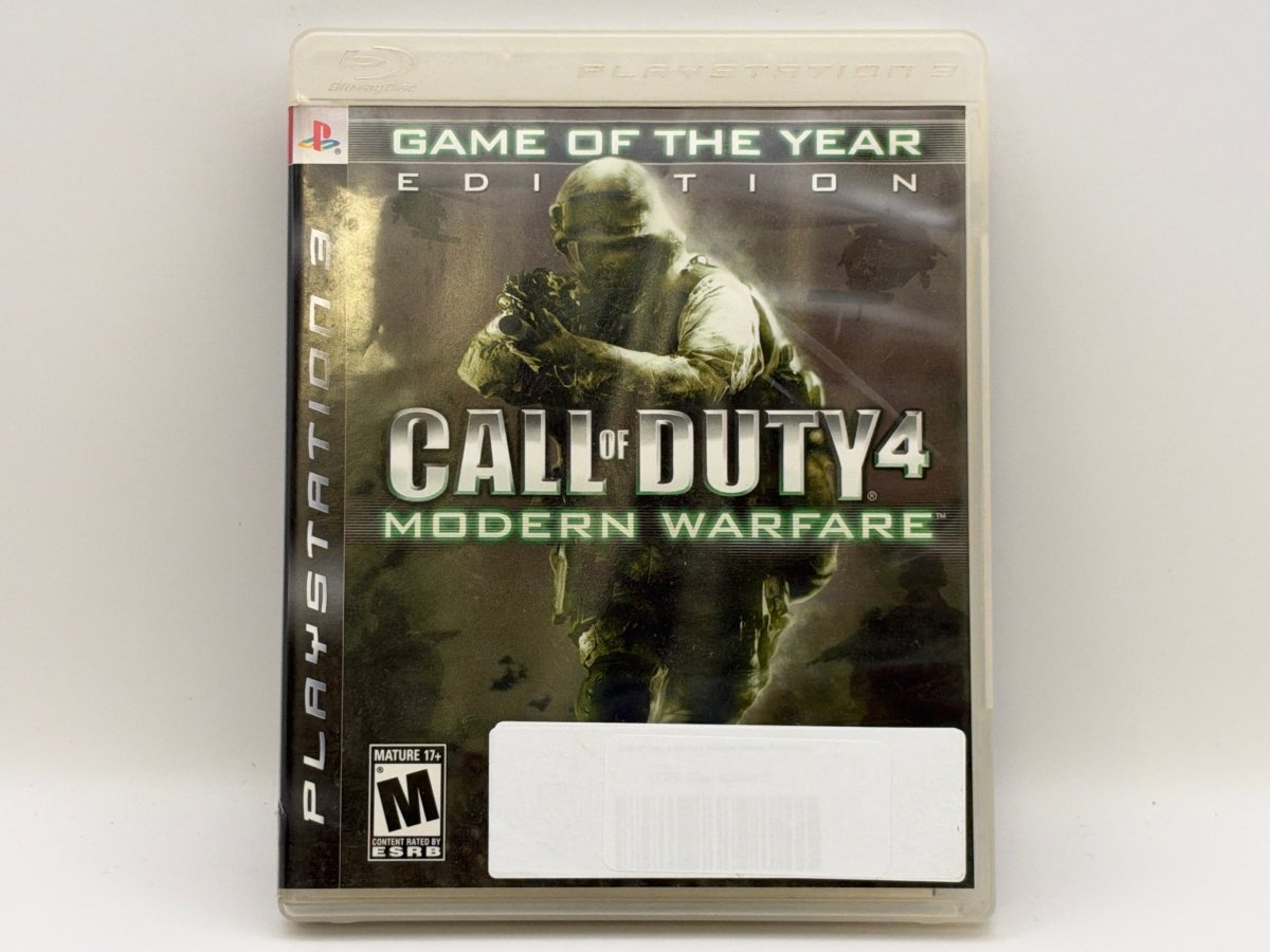 Call of Duty 4 Modern Warfare [Game of the Year] CL05 (CIB) Playstation 3