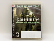 Call of Duty 4 Modern Warfare [Game of the Year] CL05 (CIB) Playstation 3