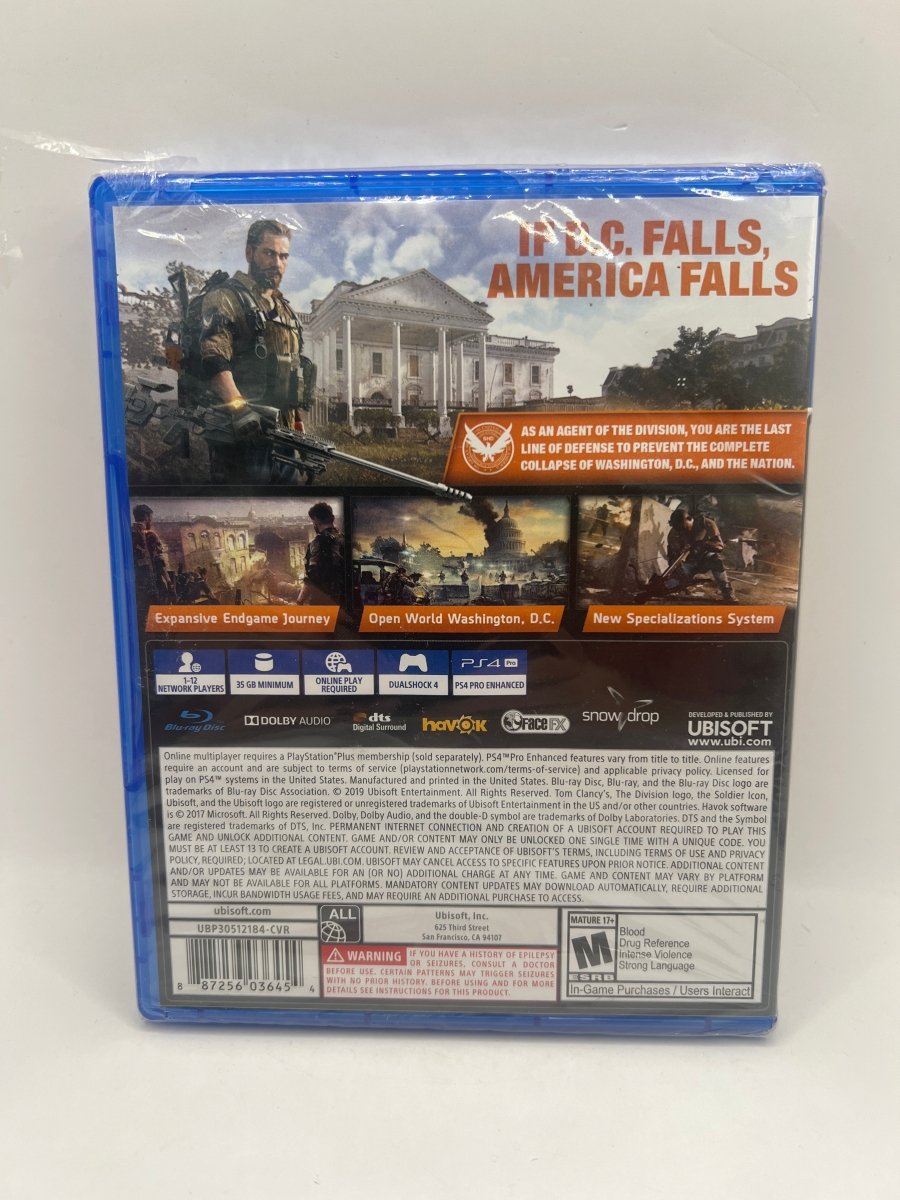 Tom Clancy’s The Division 2 CL05 (CIB) PlayStation 4
