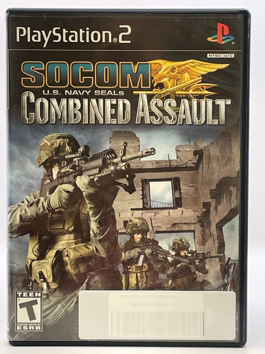 SOCOM US Navy Seals Combined Assault CL01 (Missing Manual) PlayStation 2