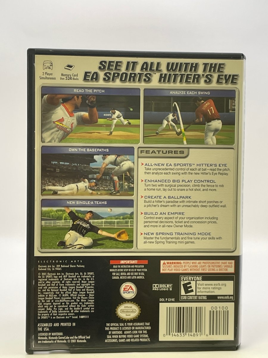 MVP Baseball 2005 CL01 (CIB) Gamecube