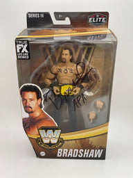 WWE Legends Elite Collection Series 16 Bradshaw Signed Action Figure