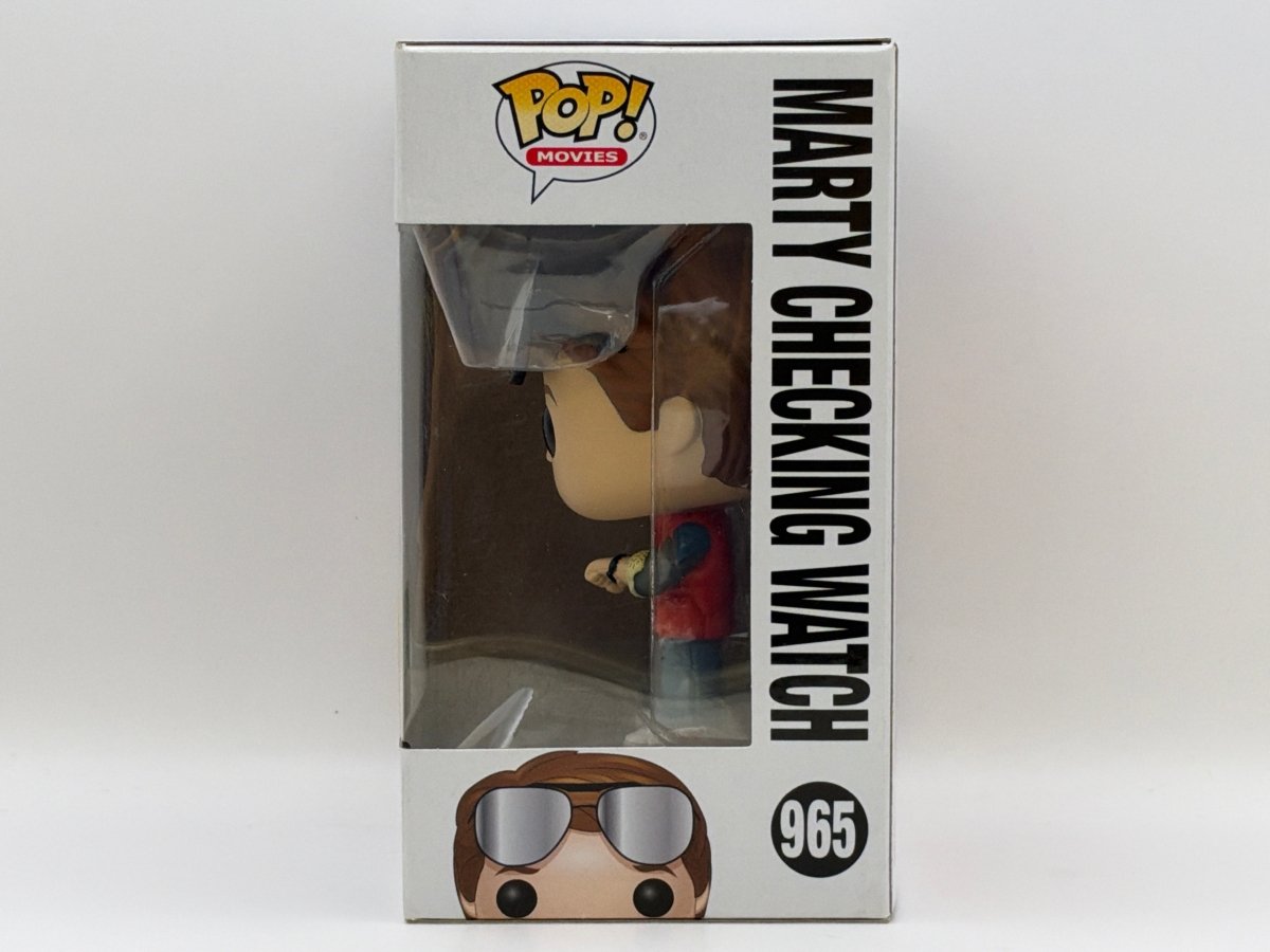 Back to the Future: Marty Checking Watch - 2020 Summer Convention Exclusive #965  Funko Pop