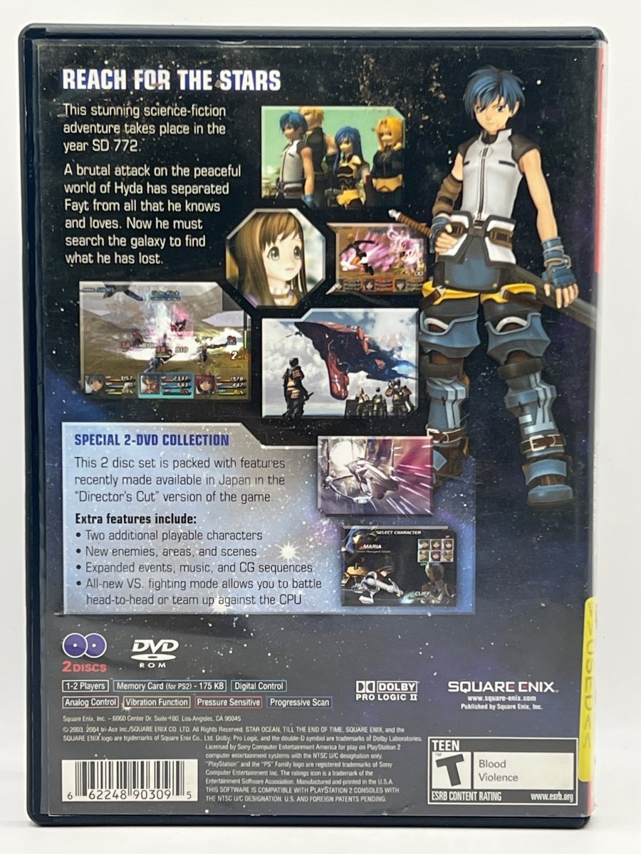 Star Ocean Till the End of Time [Greatest Hits] CL01 (CIB) PlayStation 2