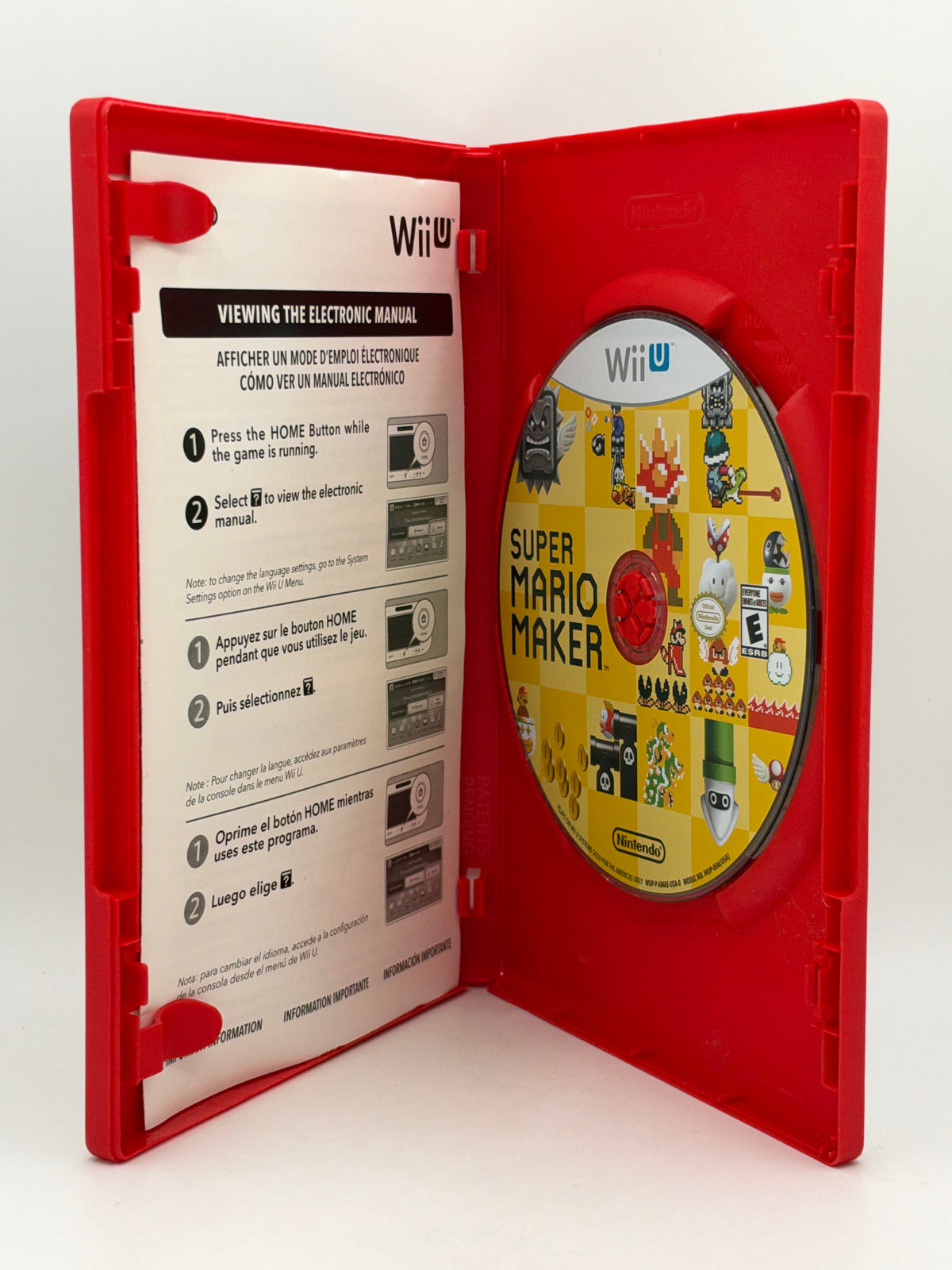 Super Mario Maker CL01 (CIB) Nintendo Wii U