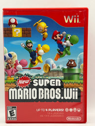 New Super Mario Bros. Wii CL01 (Missing Manual) Nintendo Wii