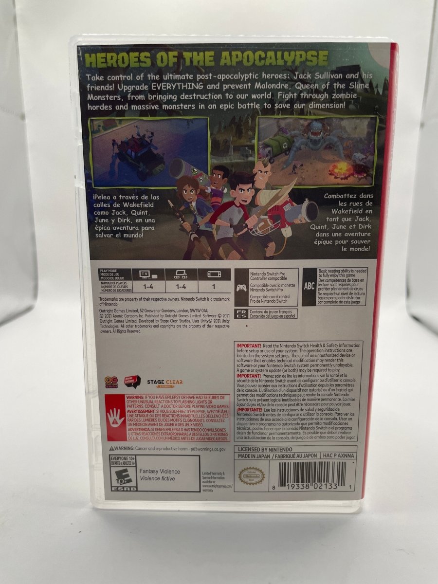 The Last Kids on Earth and the Staff of Doom CL01 (CIB) Nintendo Switch