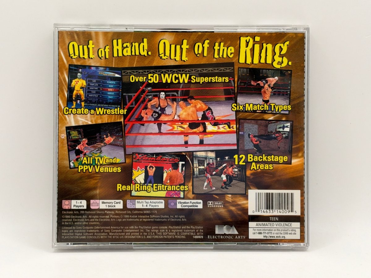 WCW Mayhem CL01 (CIB) Playstation One