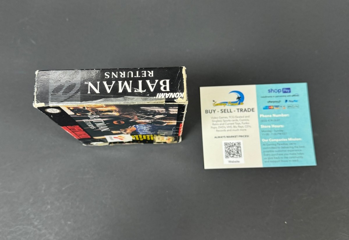 Batman Returns Super Nintendo CL 01