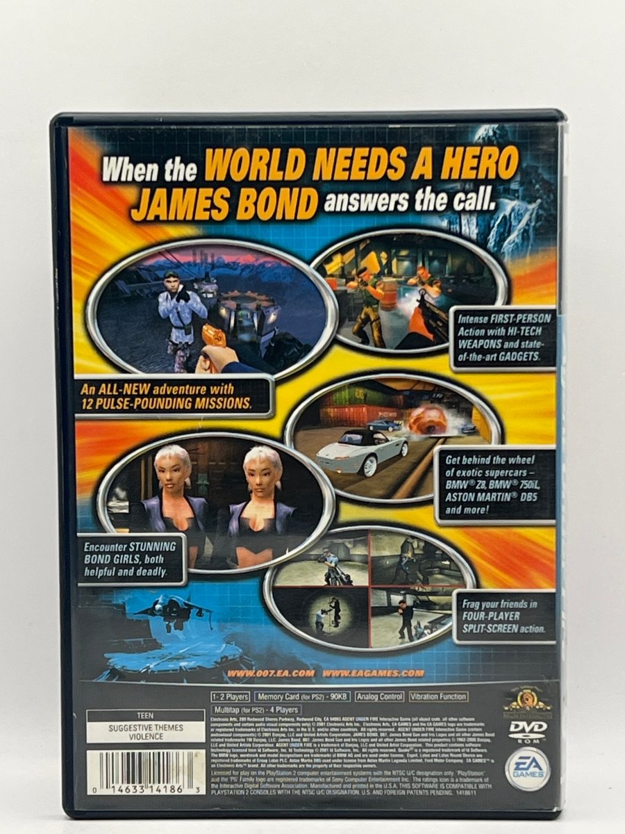 007 Agent Under Fire CL05 (CIB) PlayStation 2