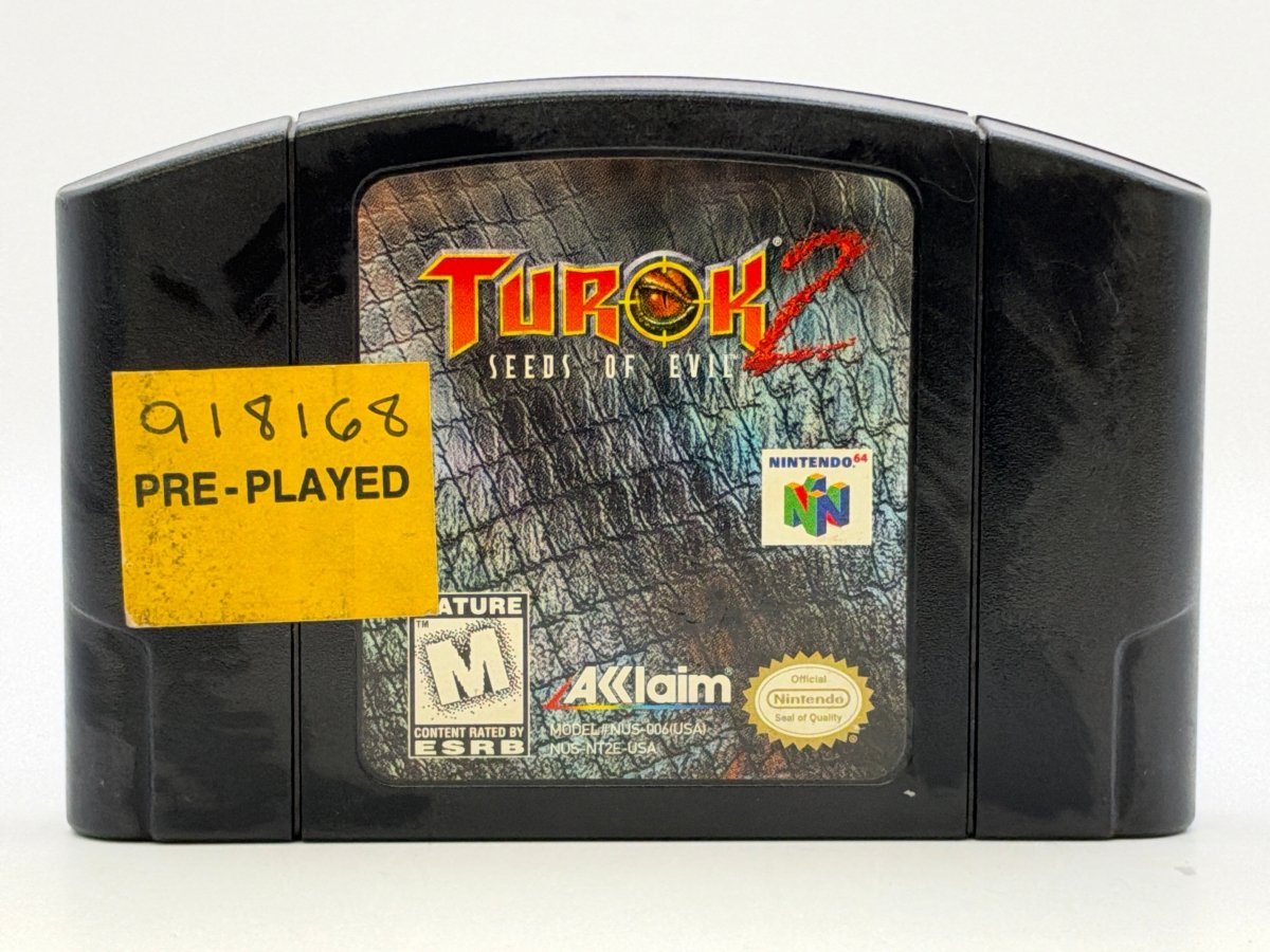 Turok 2 Seeds of Evil CL01 (Cart Only) Nintendo 64