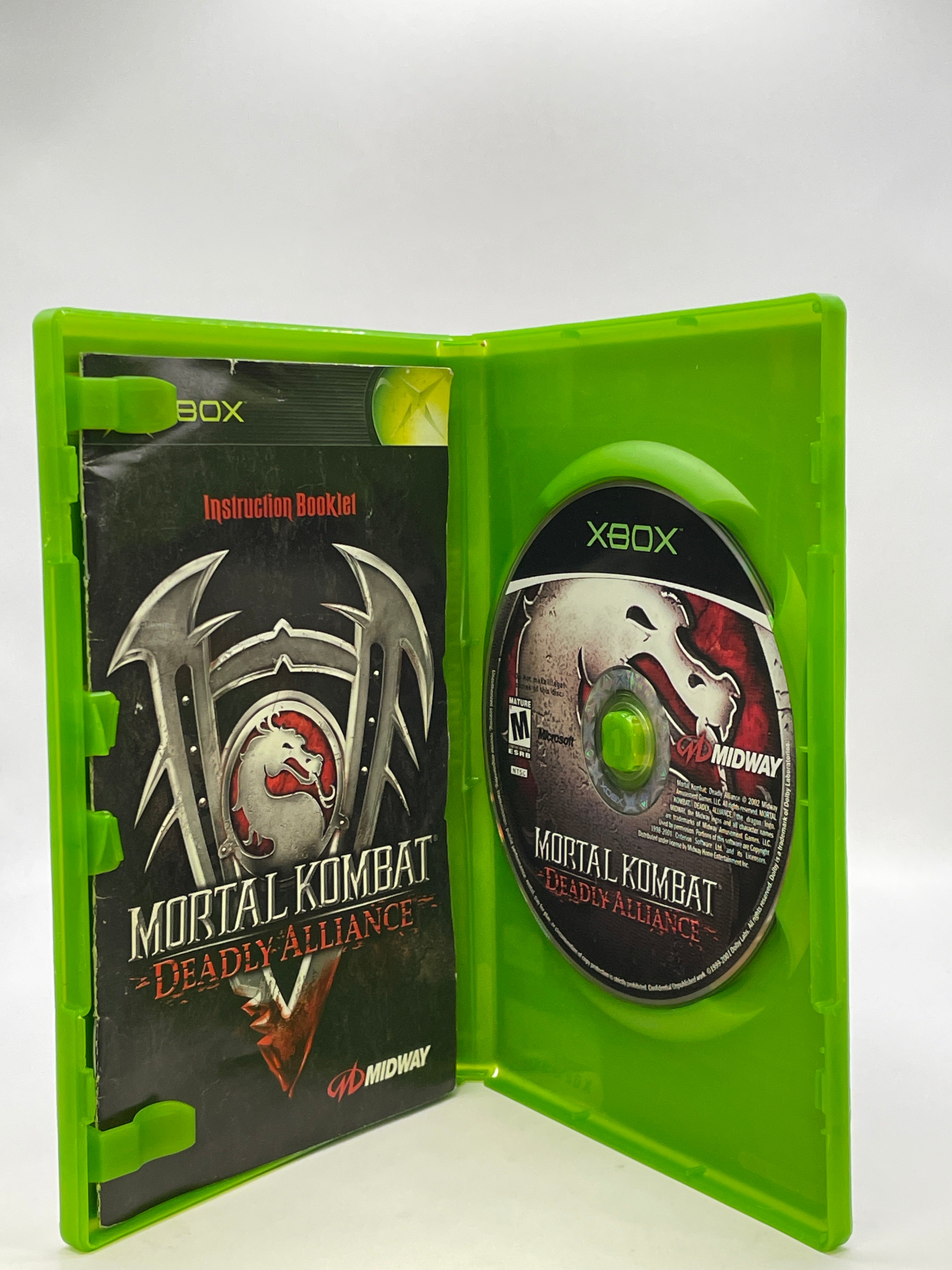 Mortal Kombat Deadly Alliance CL02 (CIB) Original Xbox