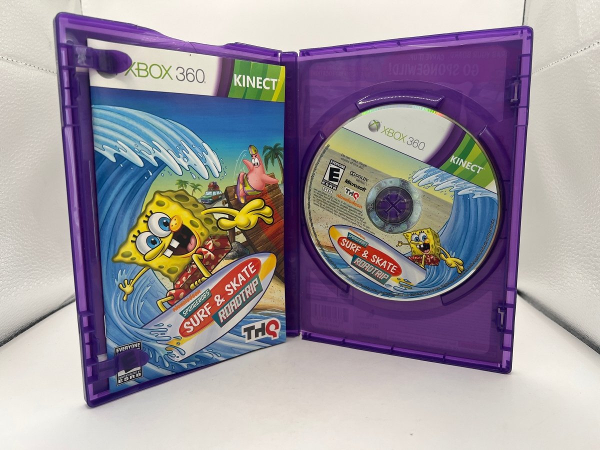 Spongebob Surf & Skate Roadtrip CL01 (CIB) Xbox 360