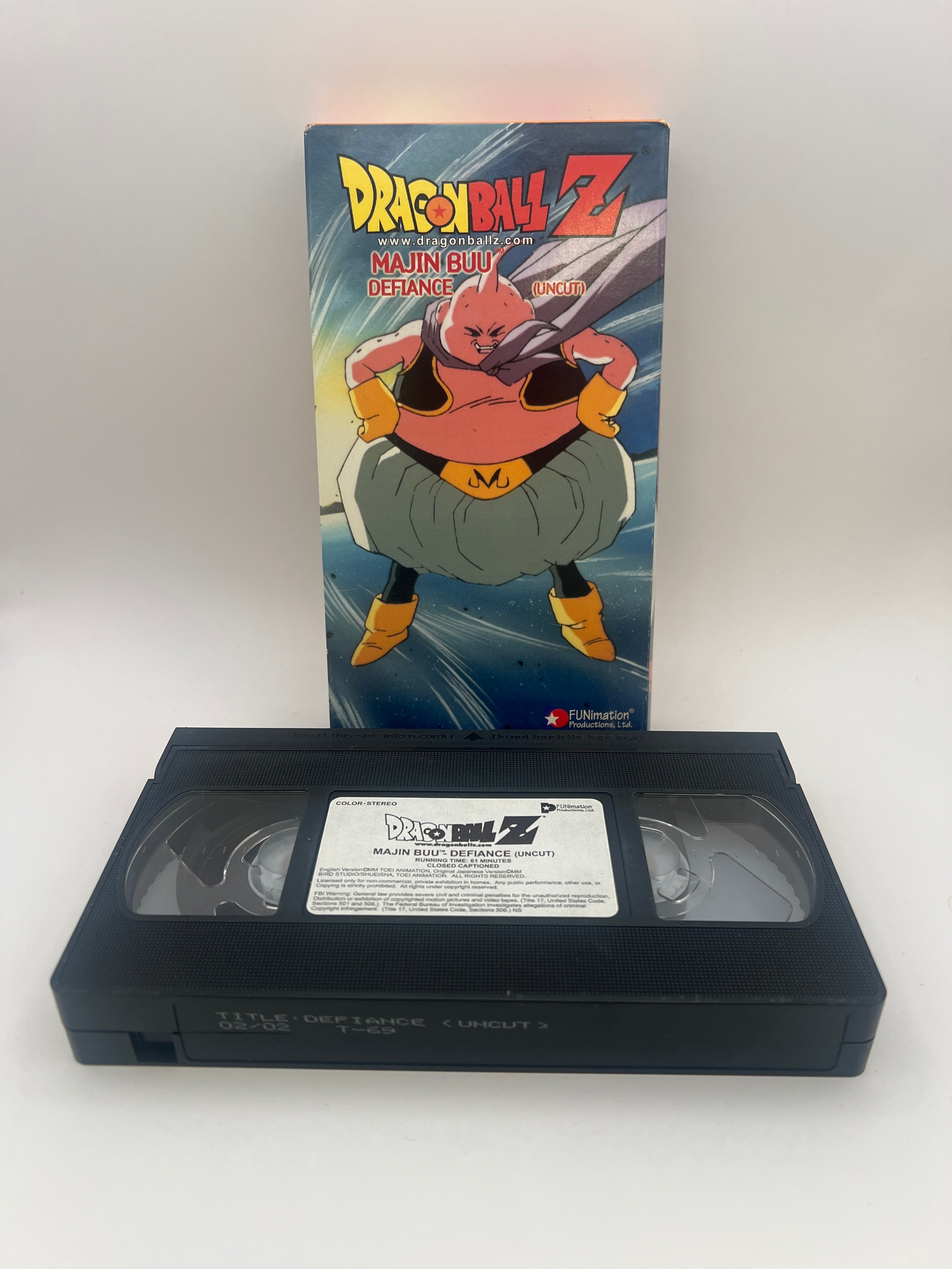 Dragon Ball Z - Majin Buu: Defiance (Uncut) (2002) Used VHS