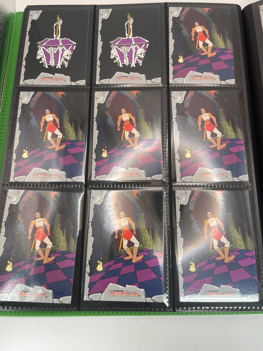 Fleer 1983 & 2024 Cardsmith Dragon's Lair Scratch Off Cards & Stickers Lot