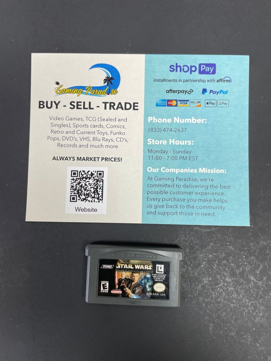 Star Wars Episode II Attack of the Clones Gameboy Advance CL 02