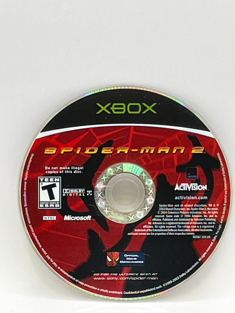Spiderman 2 CL01 (Disc Only) Original Xbox