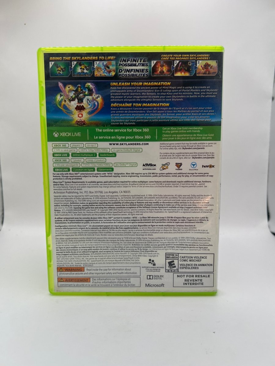 Skylanders: Imaginators CL01 (CIB) Xbox 360
