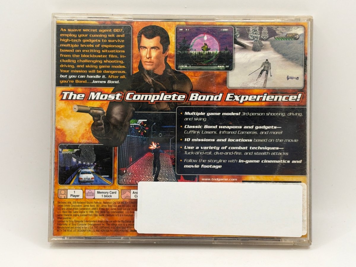 007 Tomorrow Never Dies [Collector's Edition] CL01 (CIB) Playstation One