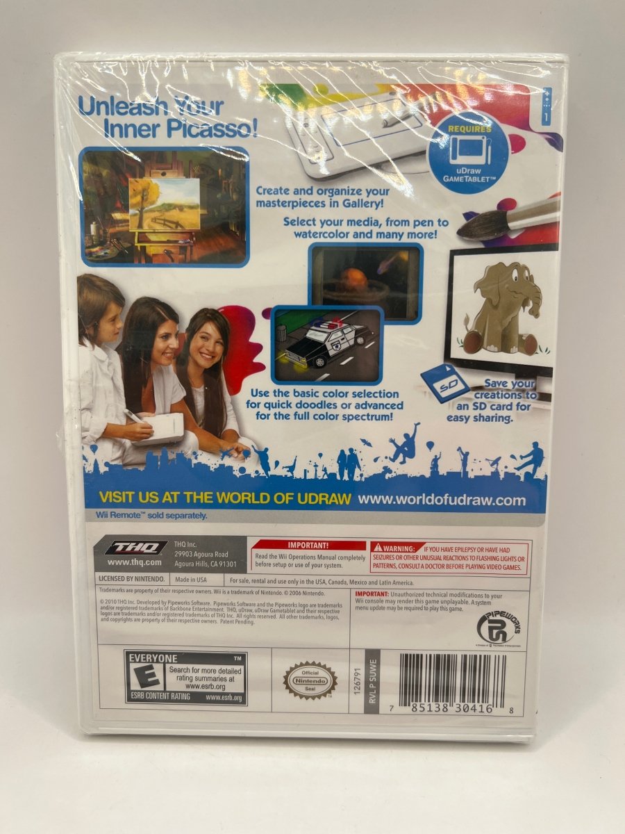 uDraw Studio [Game Only] CL01 (NEW) Nintendo Wii