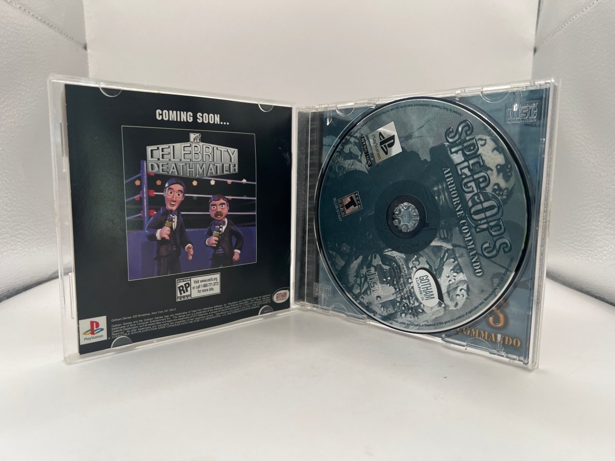 Spec Ops Airborne Commando CL01 (CIB) Playstation One