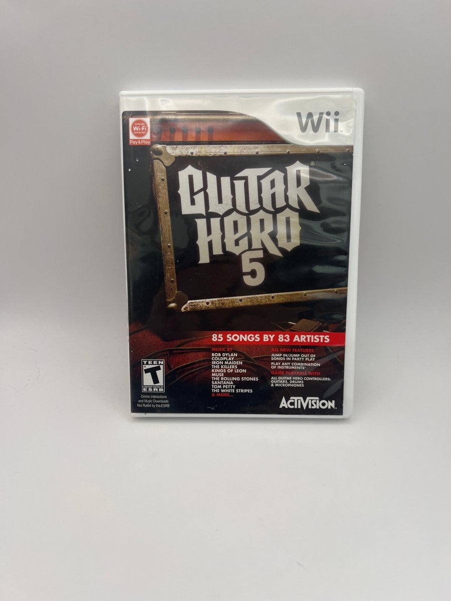 Guitar Hero 5 CL01 (CIB) Nintendo Wii
