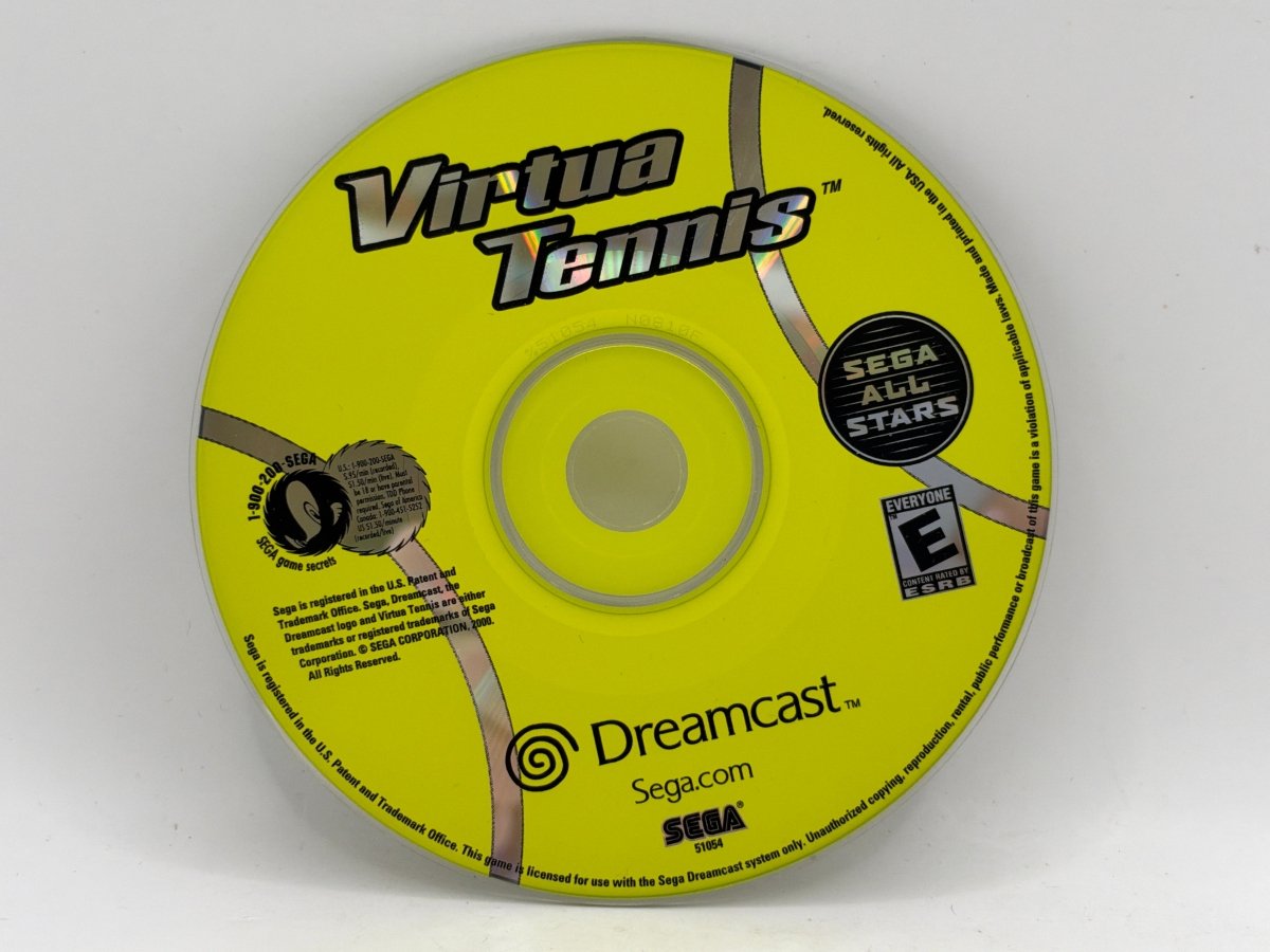 Virtua Tennis CL01 (Disc Only) Sega Dreamcast