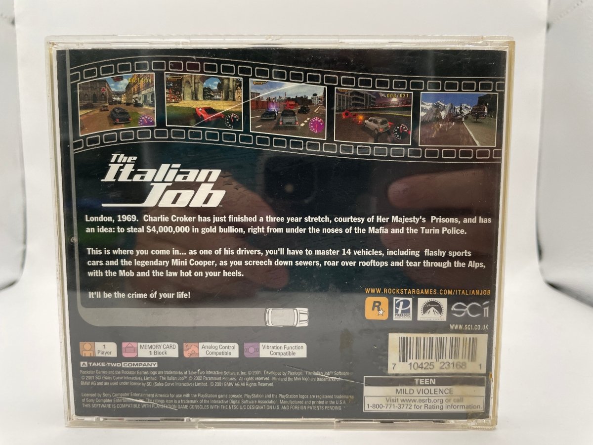Italian Job CL01 (CIB) Playstation One